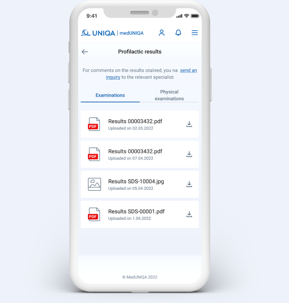 Meduniqa mobile app